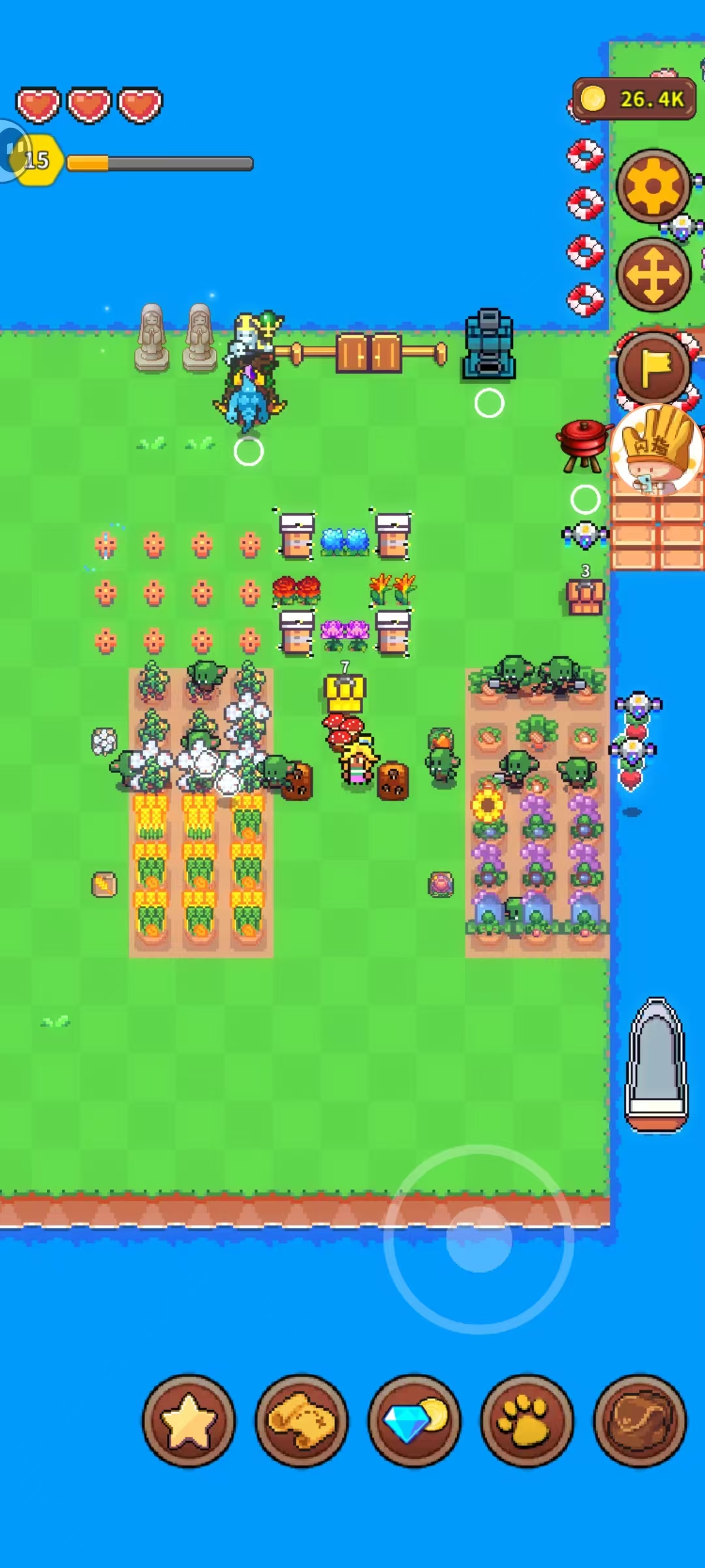 《海岛时光-种田挖矿》叠渔网教程