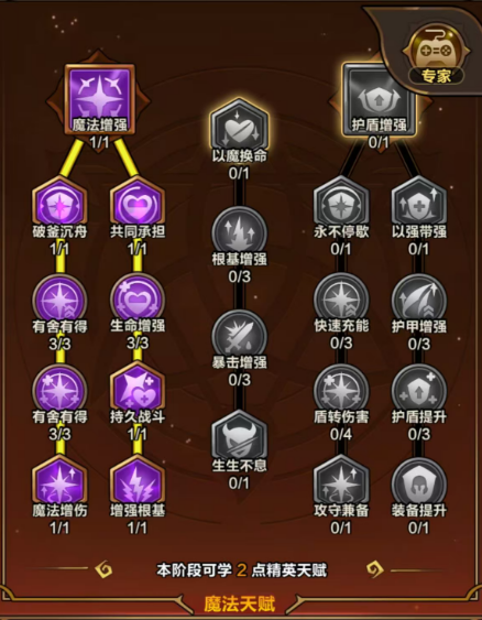 剑与黎明天赋系统选择建议攻略