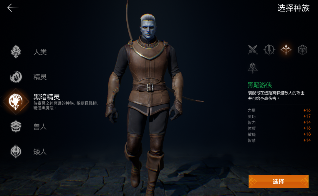 天堂2盟约种族及职业选择推荐