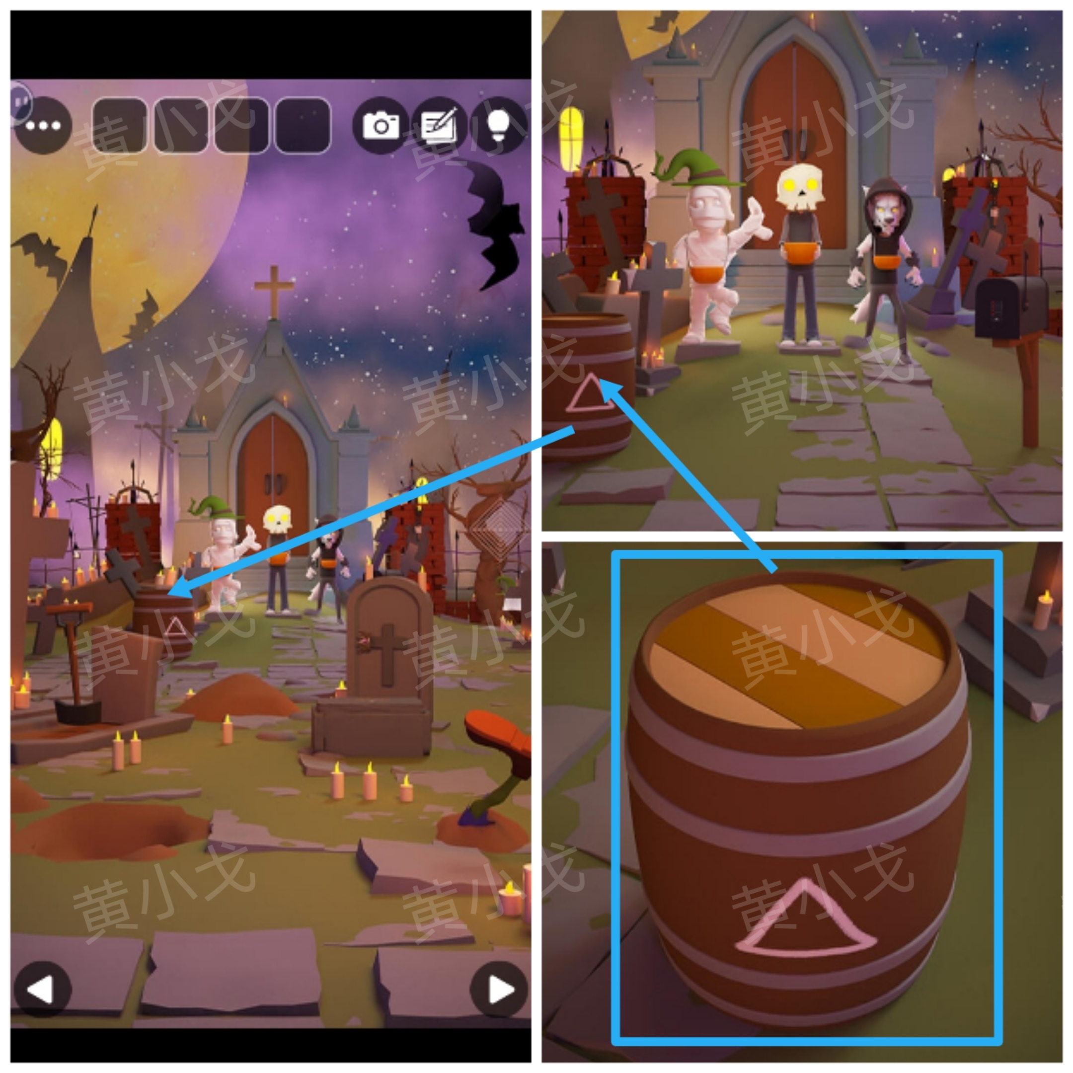 《Escape Room：侦探社》万圣节的墓园攻略（一）