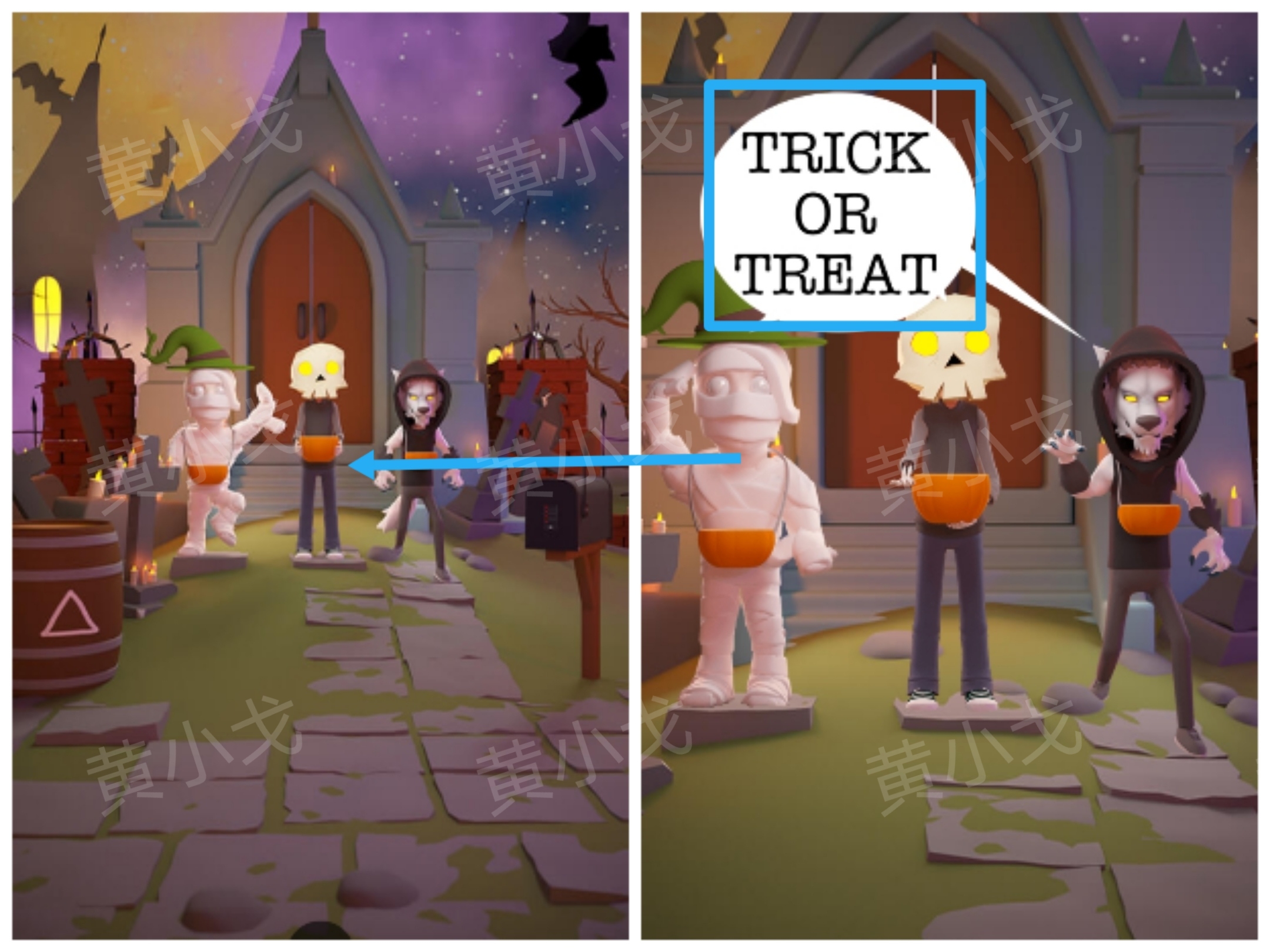 《Escape Room：侦探社》万圣节的墓园攻略（一）