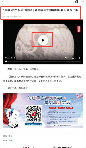 掌上衡水app资讯查看方法