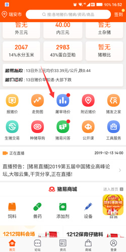 猪易通app猪价涨跌表查看位置