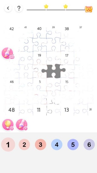 花花填色最新版(数字涂色绘本)