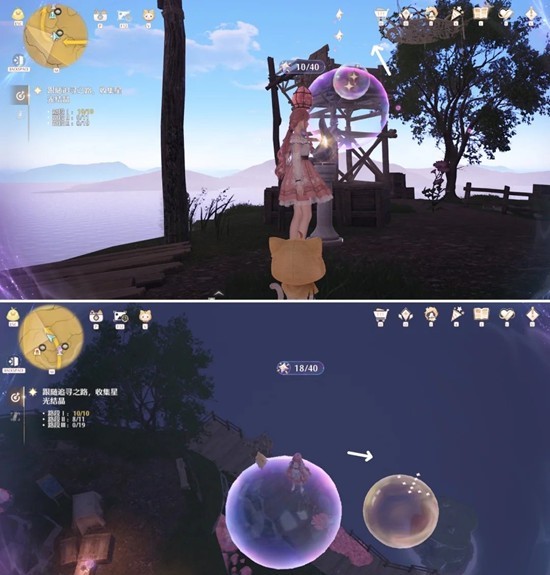 《无限暖暖》布灵村噗灵灵感露珠收集攻略