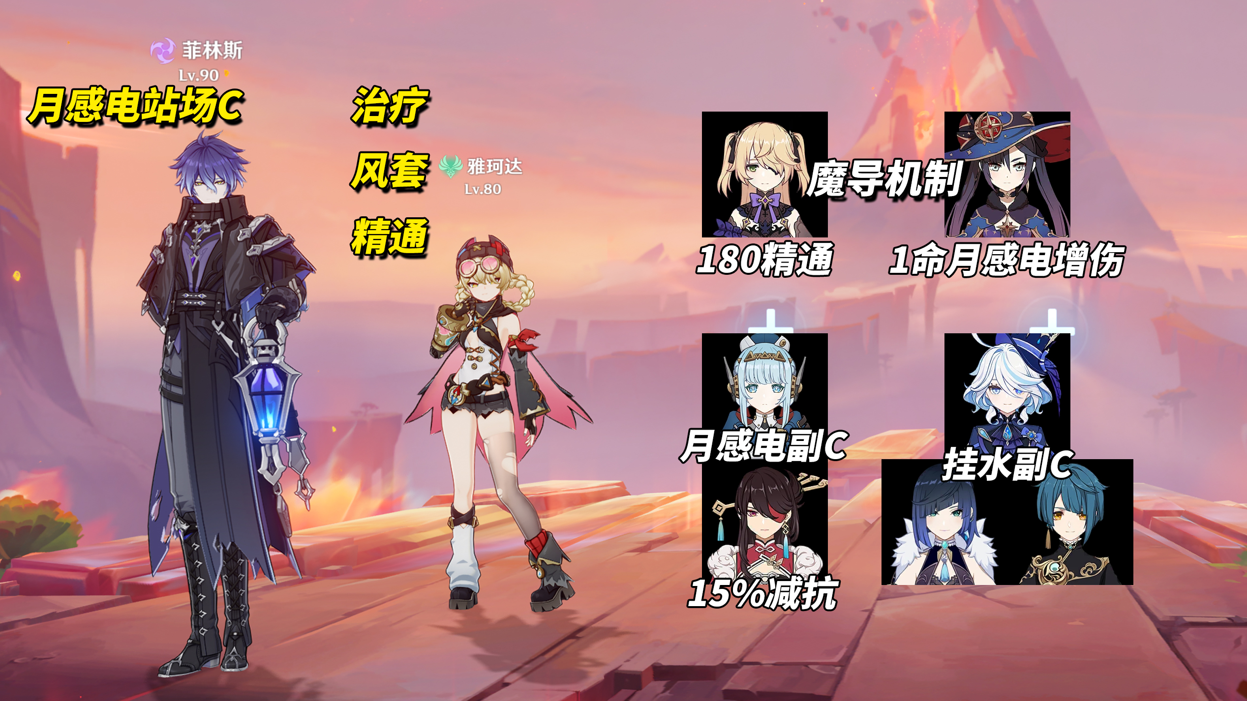 《原神》雅珂达配队推荐