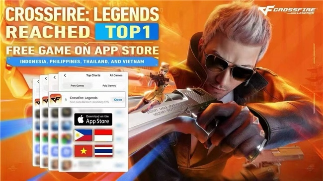 《Crossfire: Legends》横扫东南亚多地榜单，CF为何出手就“封神”？