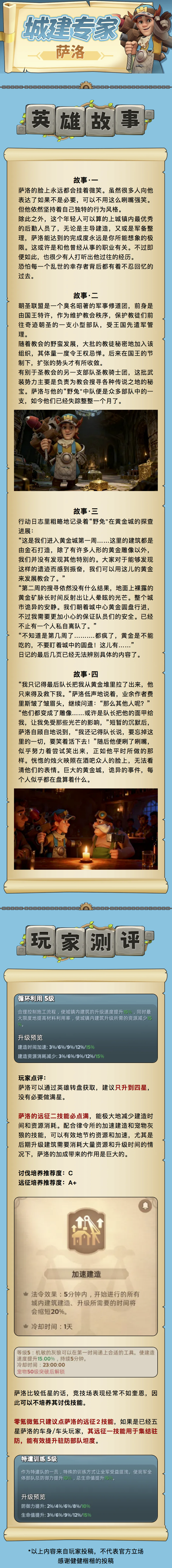 奔奔王国萨洛阵容搭配推荐