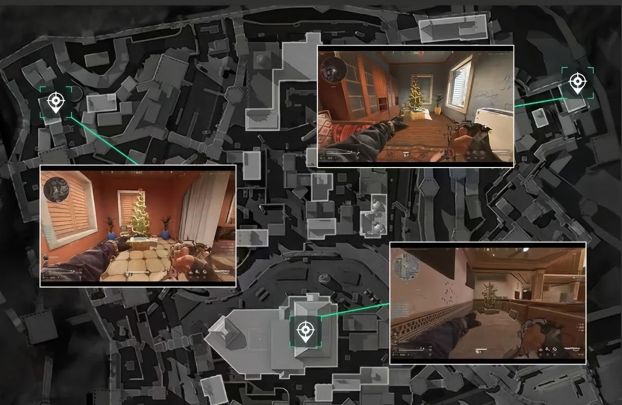 三角洲行动全图圣诞树点位大全及出红秘籍