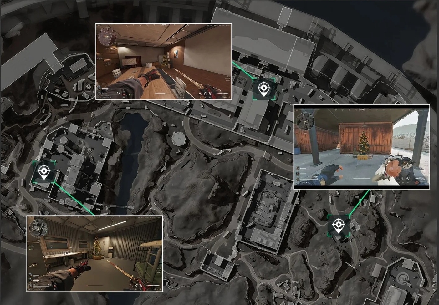 三角洲行动全图圣诞树点位大全及出红秘籍