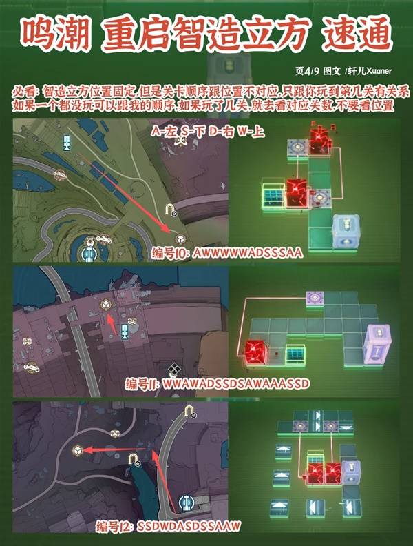 《鸣潮》罗伊冰原智造立方路线标注