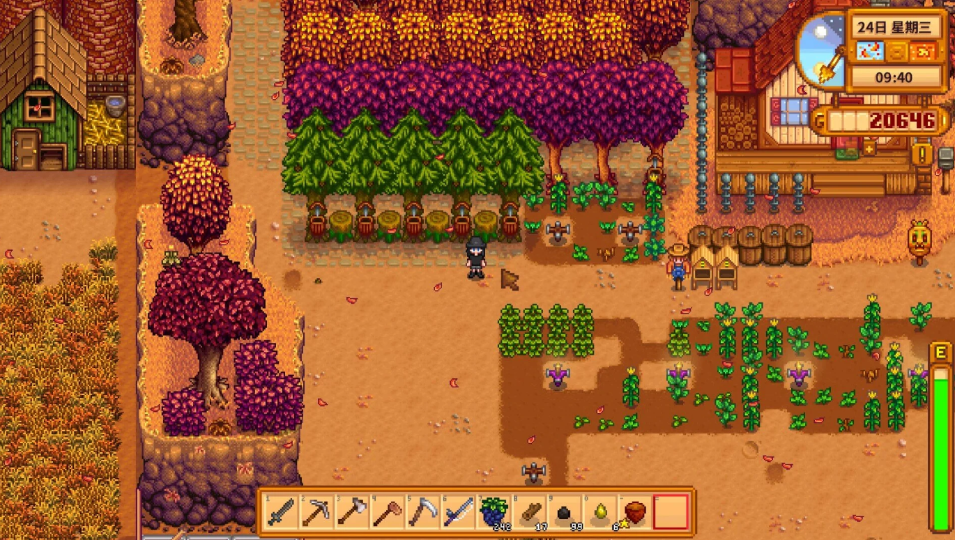 《星露谷物语》小树林建造方法