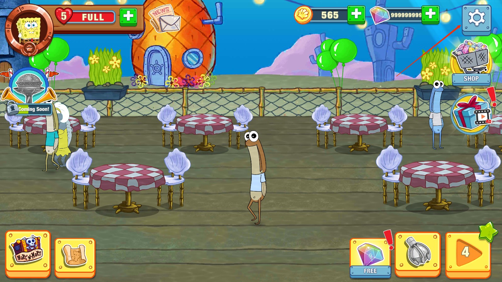 海绵宝宝大闹蟹堡王最新版