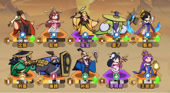 王者之弈各职业开荒阵容推荐