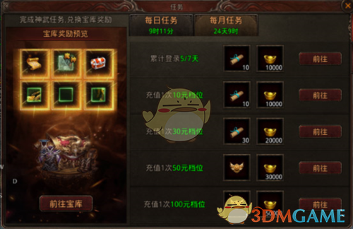 《热血习武传奇》赞助系统攻略