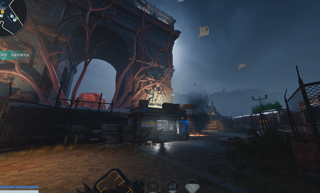 《逆战：未来》凯旋门区域跑图攻略