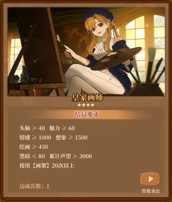 《火山的女儿：再度重逢》各职业需求一览