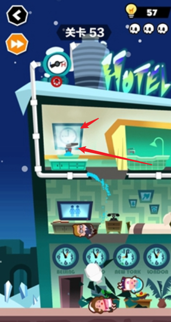 《谁也别想跑》第53关通关攻略