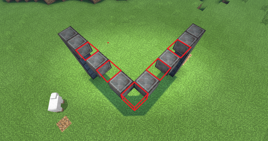 《我的世界：移动版》全自动按钮岩浆门搭建方法