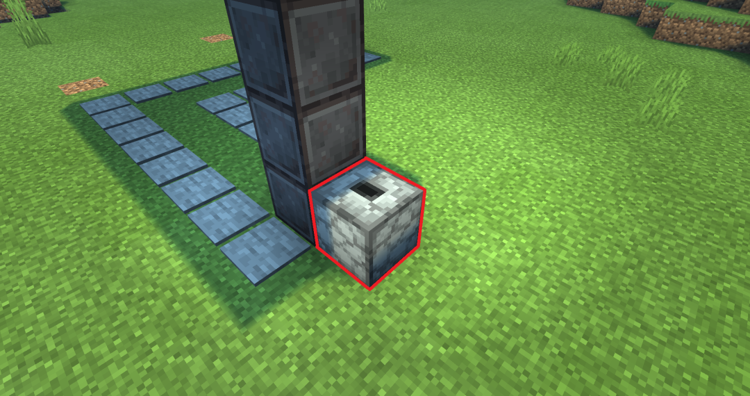 《我的世界：移动版》全自动按钮岩浆门搭建方法