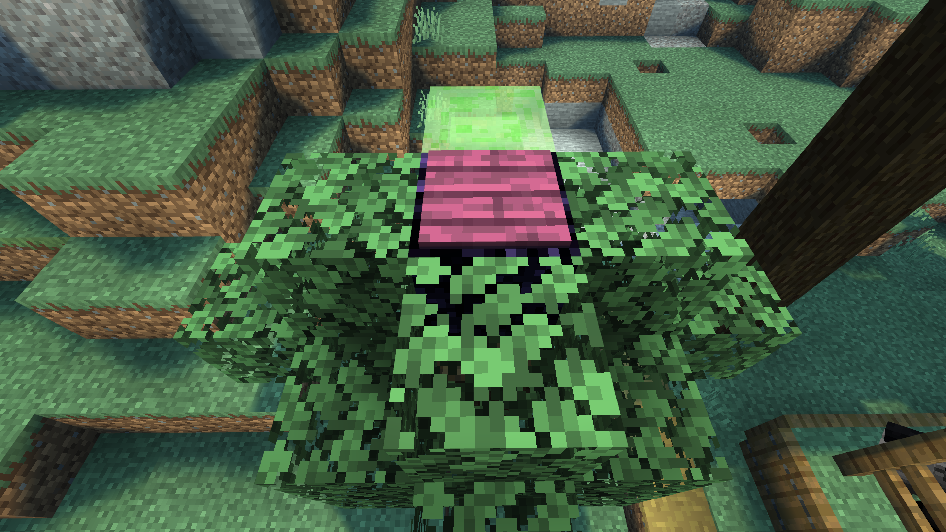 《我的世界：移动版》弹跳平台搭建教程