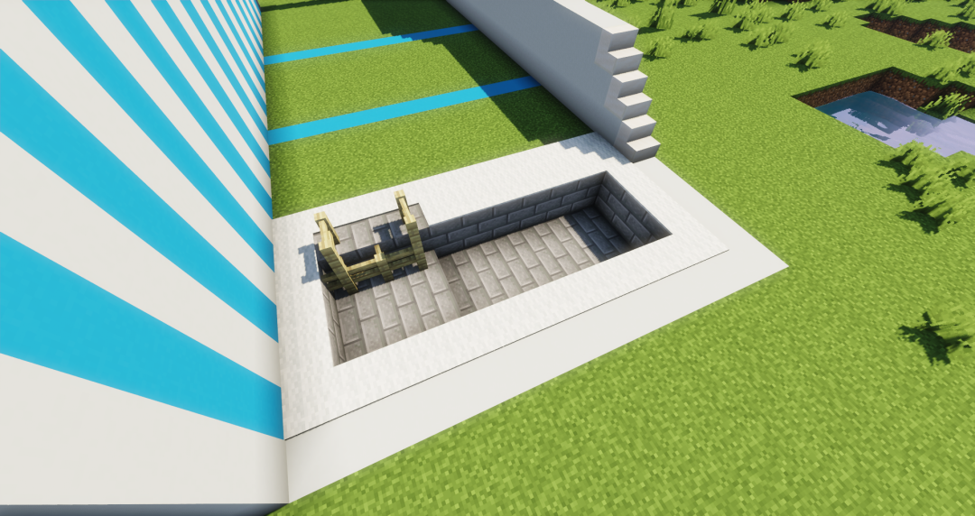 《我的世界：移动版》露天泳池改造方案