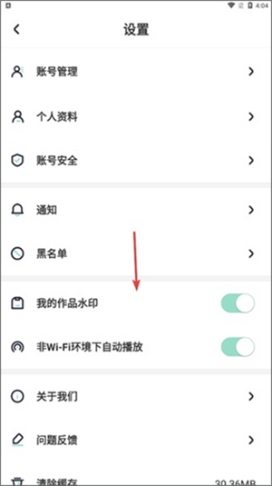 《遥望》水印关闭方法