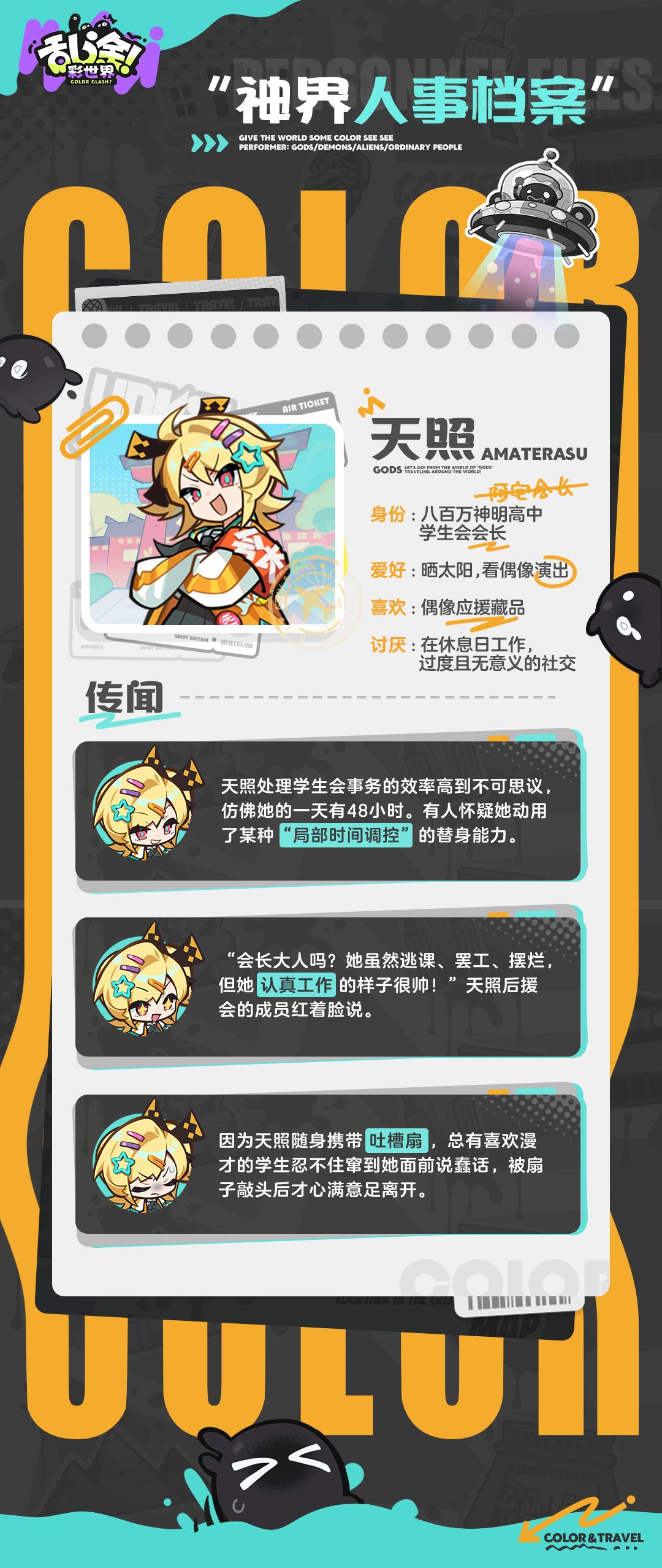 乱涂彩世界天照档案一览