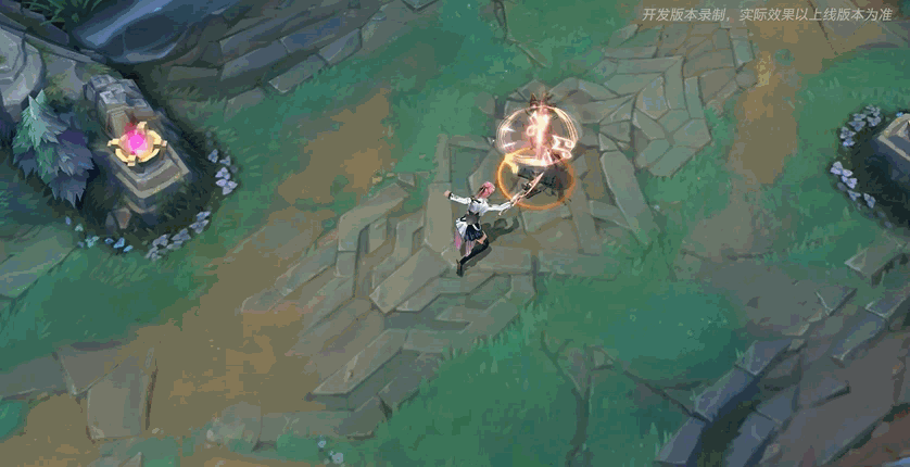 《英雄联盟手游》锐雯告白气球皮肤技能特效一览