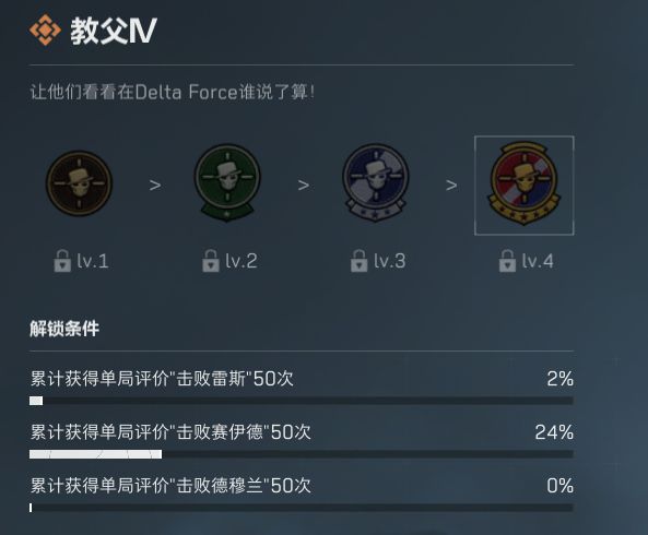 《三角洲行动》最难拿的4个徽章成就一览