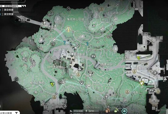 《明日方舟：终末地》四号谷地滑索点位一览