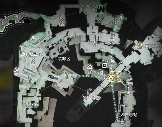 《明日方舟：终末地》四号谷地滑索点位一览