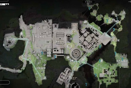 《明日方舟：终末地》四号谷地滑索点位一览