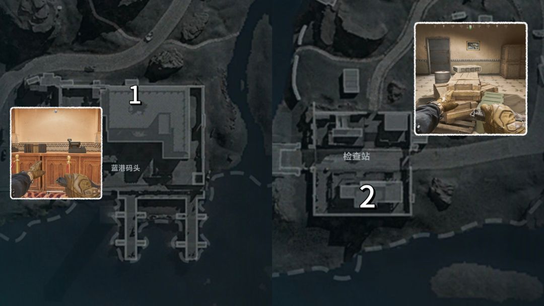 《三角洲行动》长弓溪谷地图刷卡点位一览